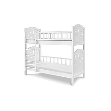 Кровать Тоскана двухъярусная 80 X 190 белая