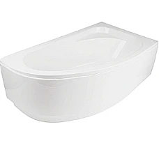 Ванна акрилова асиметрична Cornea 140x80 R з ногами і панеллю ( А0050978 )