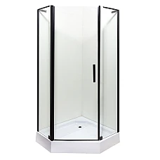 Душова кабіна INSANA Ethna Black P91 B 90x90x200 мілкий піддон ( А0048356 )