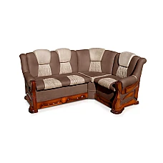 Мягкий кухонный уголок Каприз 175*130 (Brown+Beige) орех