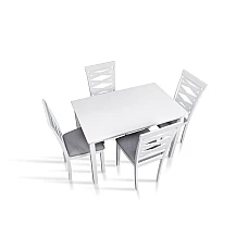 Комплект Бруклин (1+4) Белый WHITE