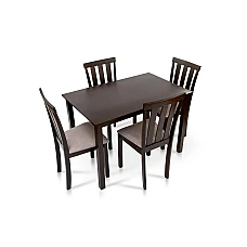 Комплект Юджин (1+4) Тем.орех/ESPRESSO