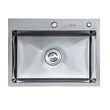 Кухонная мойка LEIF 6045 из нержавеющей стали 60*45*23 satin ( А0056968 )