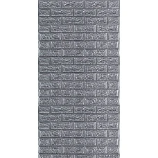 R017-2 Панель стінова в рулоні 3D 700х3080х2мм Сіра Цегла (D) SW-00002535