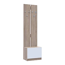 Вешалка с тумбой для обуви Doros Сола 60х40х215 см DRS-011741 (44900346)