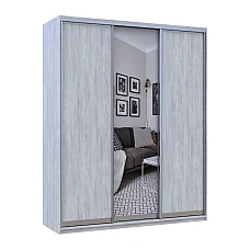 Шкаф купе Doros Сити Лайт Сосна Натти 2 ДСП / 1 зеркало 225х60х225 (DRS-011973)