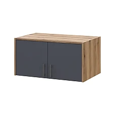 Антресоль Doros Ронди Дуб Артизан/Графит 2 ДСП 82х52х41 DRS-011606 (80737812)