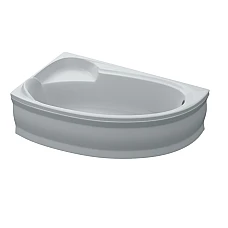 Ванна акрилова асиметрична BIANKA155x95 L + ноги + екран під ванну ( А0045124 )