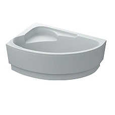 Ванна акрилова асиметрична FIONA 150x100 L + ноги + екран під ванну ( А0045121 )