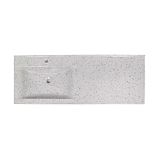 Умывальник на стиральную машину Leana125*48*13 (Кварцит) L ( А0054531 )