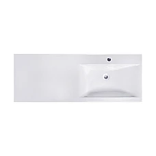 Умывальник на стиральную машину Leana 125*48*13 (белый) R ( А0054530 )