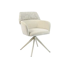 Стілець поворотний R-165 тофу + капучино